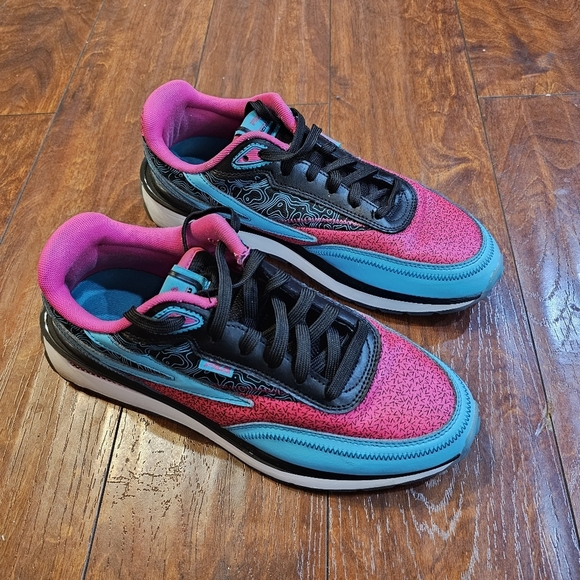 Fila Renno Shoes - Pink & Teal, Women’s Size 9.5 - Picture 2 of 6